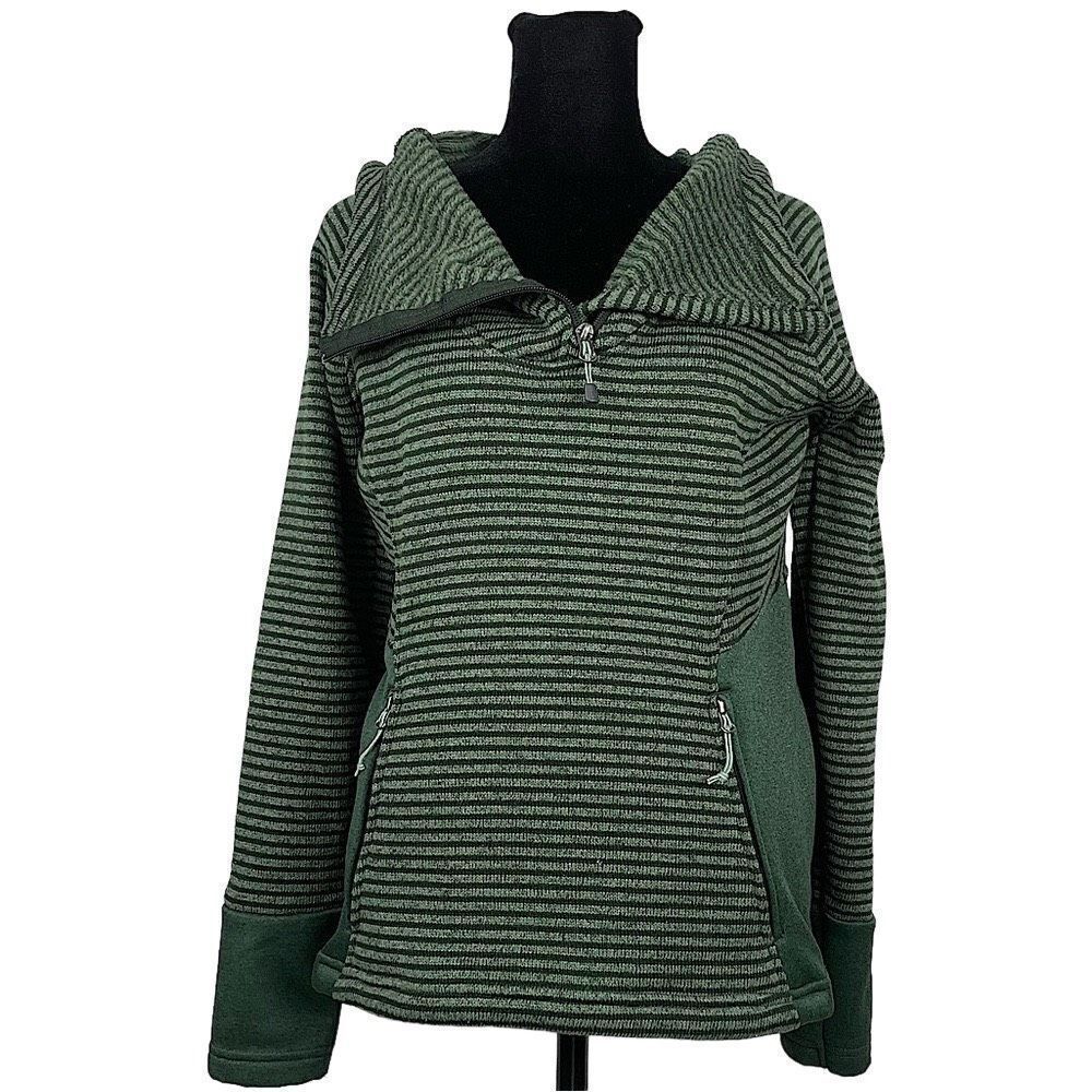Avalanche Knit‎ Fleece Lined Stripe Pull Over Sweatshirt - Women’s S